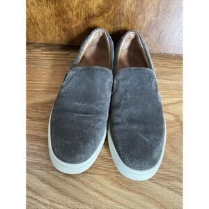 Frye Brown Suede Slip On Shoes Size 7.5